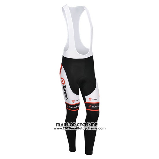 2013 Maillot Ciclismo Trek Orange et Blanc Manches Longues et Cuissard